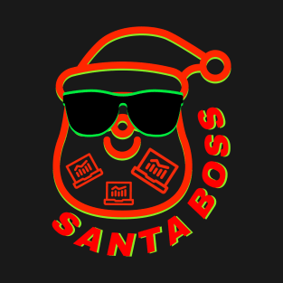 Santa Boss - Happy Christmas T-Shirt