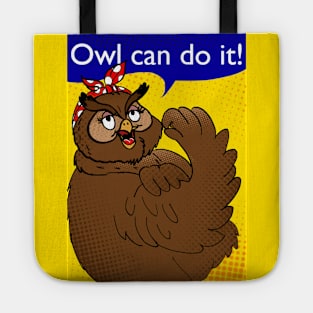 Owl can do it Tote