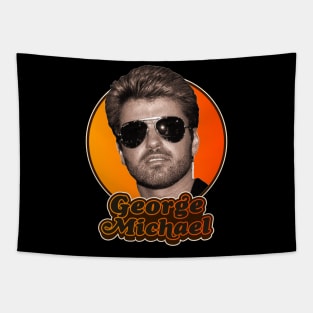 Retro George Michael Tribute Tapestry