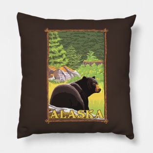 Alaska Bear Pillow