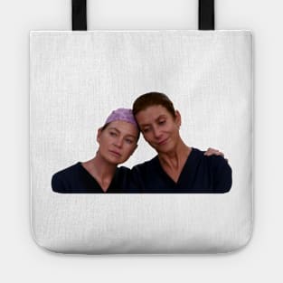 Addison and Meredith Sad Elevator Scene Tote