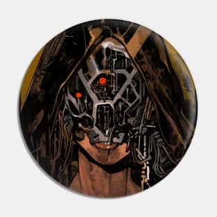 Strength (Cyberpunk Tarot) Pin