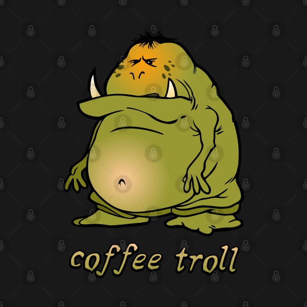 Coffee Troll by SnarkCentral