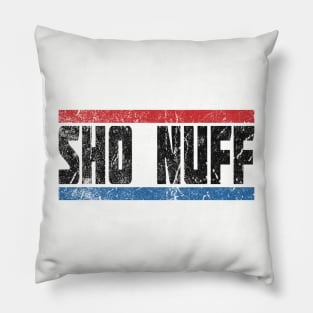 sho nuff last dragon Pillow