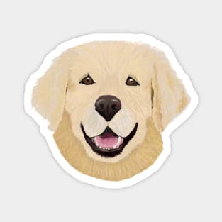 Golden Lab Magnet