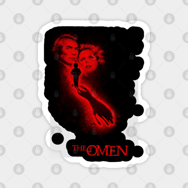 Damien's Legacy The Omen T-Shirt - Embrace the Horror Magnet by Iron Astronaut