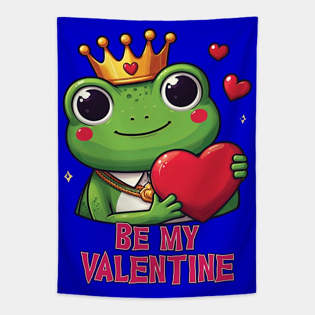 Frog Prince 18 Tapestry by Houerd