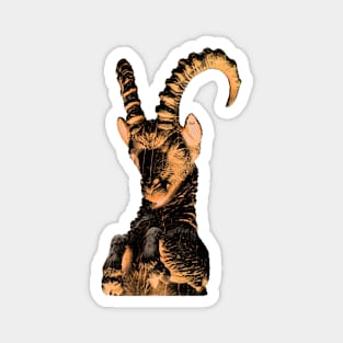 Capricorn Statue Magnet