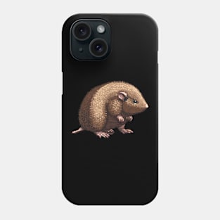 Mole in Pixel Form Phone Case