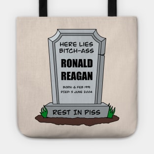 I Hate Ronald Raegan - Anti Republican - Liberal Tote