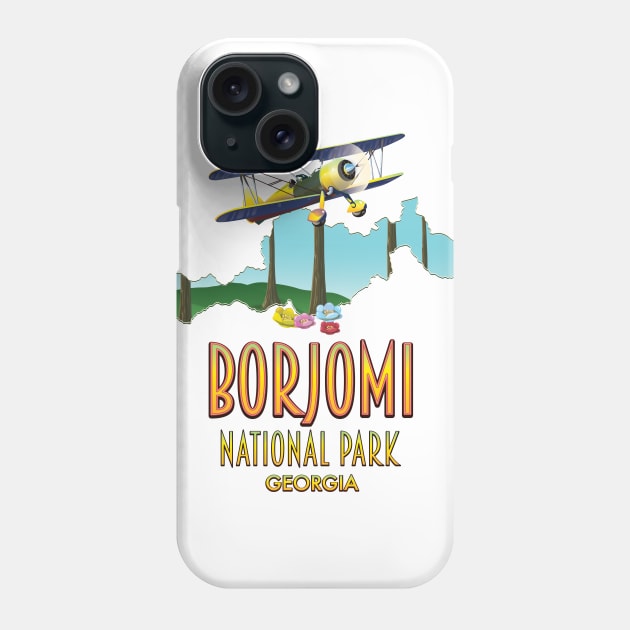 Borjomi National Park Phone Case by nickemporium1