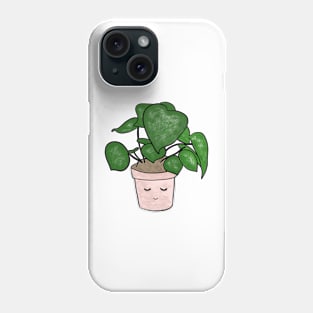 Cute plant in flowerpot Phone Case