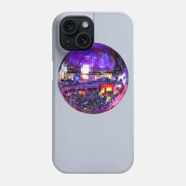 Dazzling Disco Ball Phone Case by Art by Deborah Camp