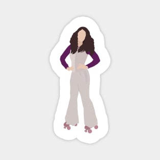 the good place disco janet illustration Magnet