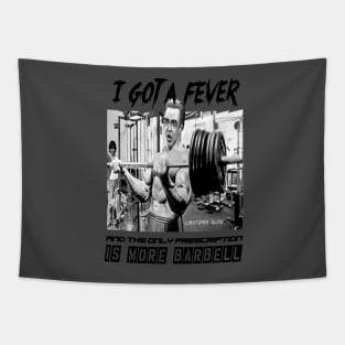 I Need More Barbell Tapestry