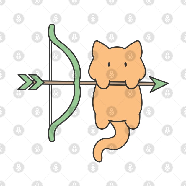 Sagittarius Cat Zodiac Sign by artdorable