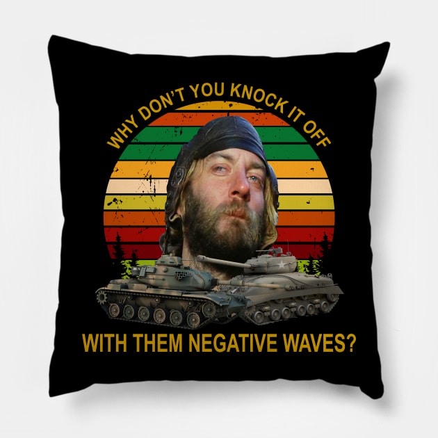 Kelly’s Heroes Oddball – Why Don’t You Knock It Off Pillow by fancyjan