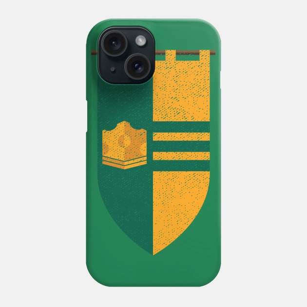 House of Green Bay banner Phone Case by SteveOdesignz