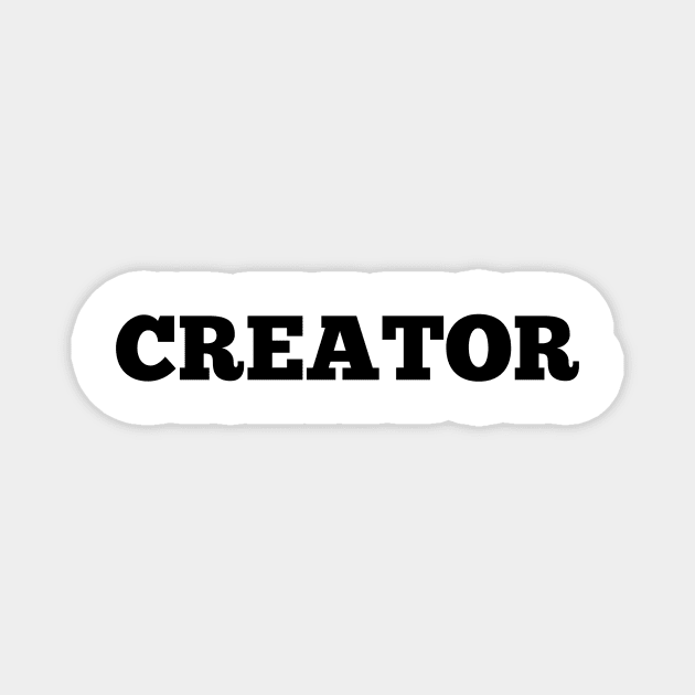 Creator Magnet by Menu.D