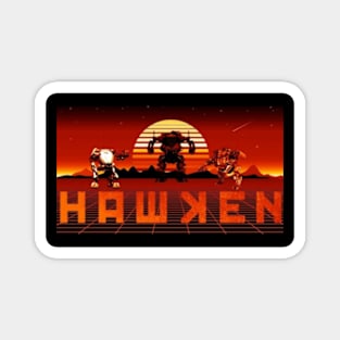 Hawken Sunset Magnet