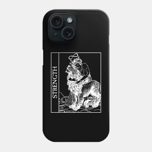 Strength Tarot Card Phone Case