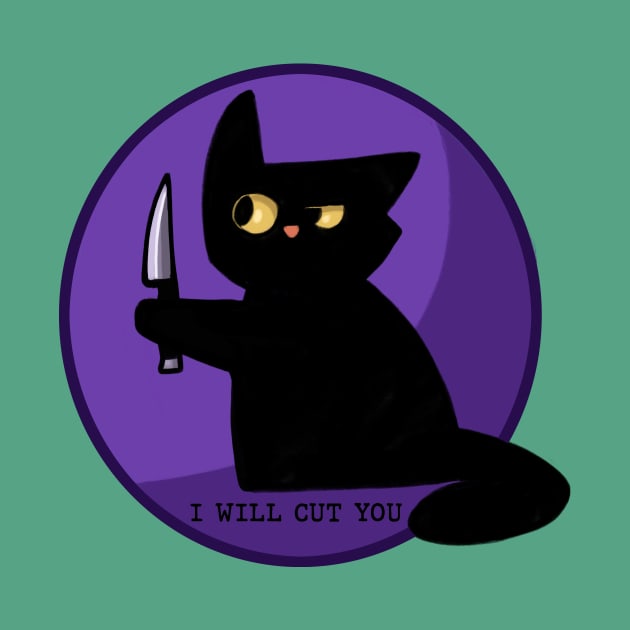 Murder Cat - Stabby Version by KHallion