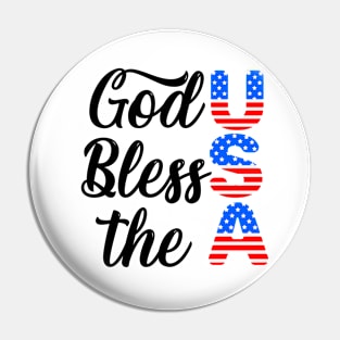 god bless the usa Pin