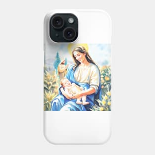 Nativity - The Holy Family Phone Case