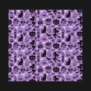 Cute Purple Sassy Witch T-Shirt