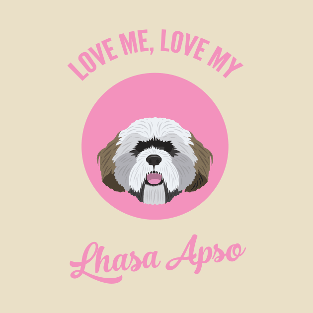 Love Me, Love My Lhasa Apso by threeblackdots