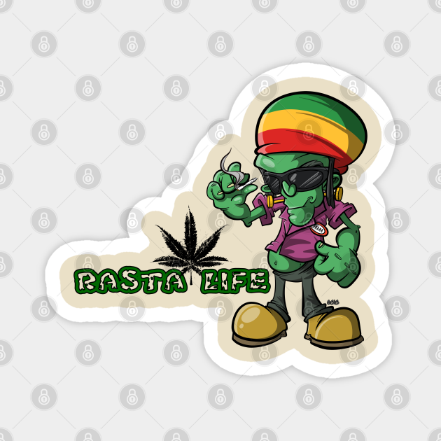 Frank Frankenstein Monster Cartoon Reggae Rasta Life - Frankenstein - Magnet | TeePublic Frank Frankenstein Monster Cartoon Reggae Rasta Life - Frankenstein - Magnet | TeePublic