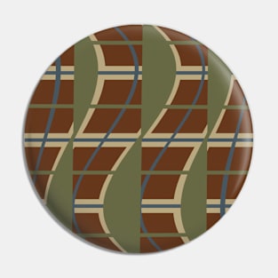 Dancing Fall Plaid Pin