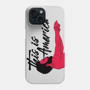 This is America White Phone Case