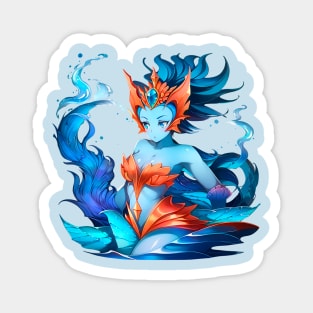 Realistic Anime Kiora, the Crashing Wave - Planeswalker Magnet