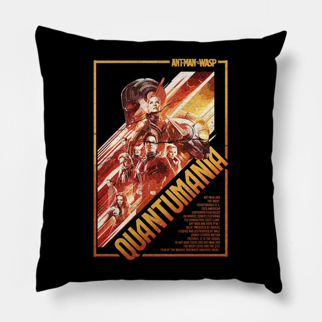 quantumania worlds Pillow by Doxie Greeting