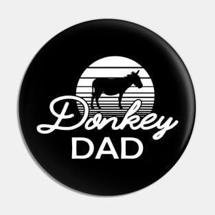 Donkey Dad Pin