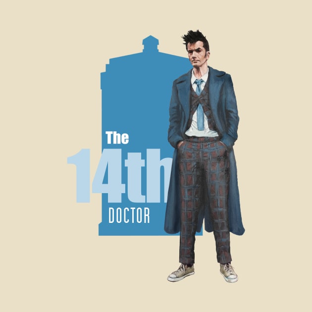 The 14th Doctor: David Tennant by Kavatar