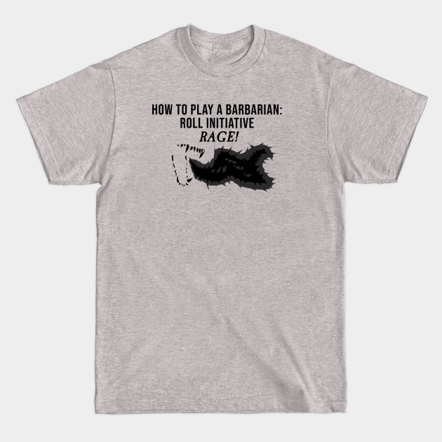 Disover Barbarian Rage - Barbarian - T-Shirt