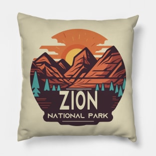 Zion National Park Pillow