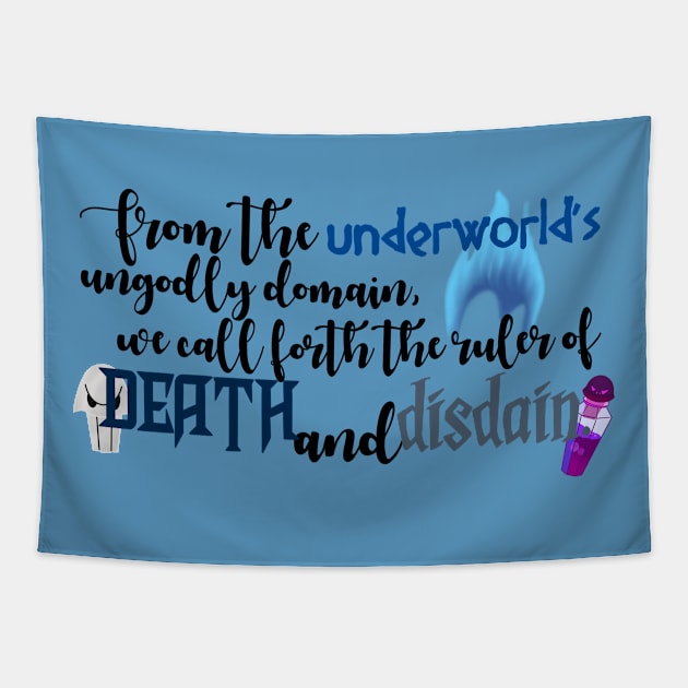 Underworld Incantation Tapestry by meggbugs