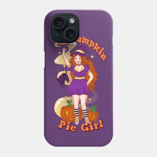 Pumpkin Pie Girl Phone Case