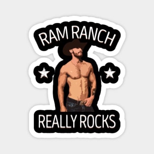 Ram Ranch Really Rocks Magnet