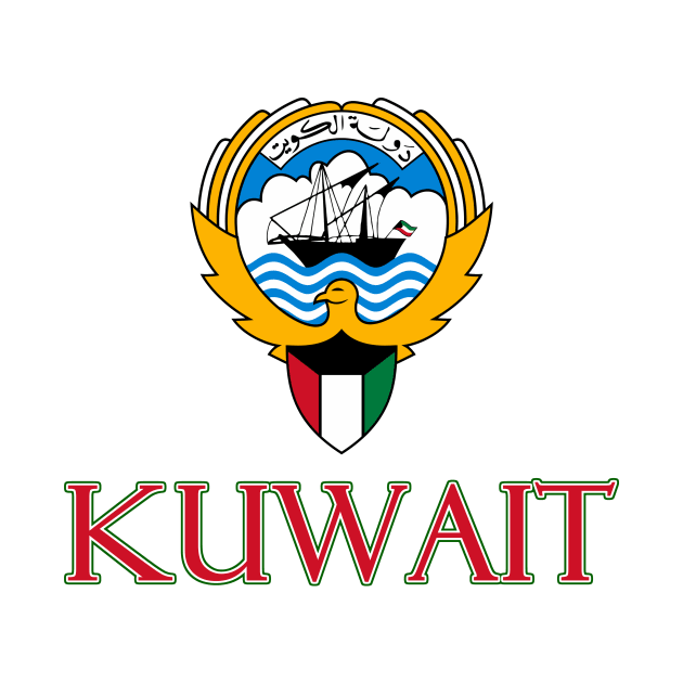 Kuwait - Kuwaiti Coat of Arms Design by Naves