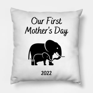 Our first mothers day 2022 gift for mom Pillow