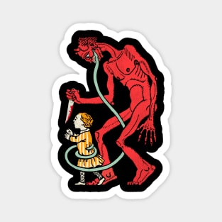 Krampus Is Coming Magnet