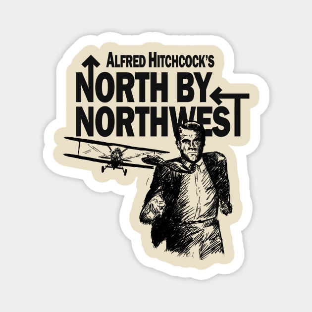 North by Northwest Magnet by burrotees