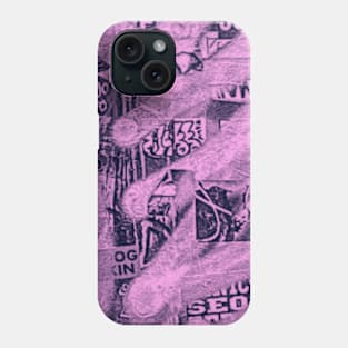 Urban Art Pink Graffiti NYC Phone Case