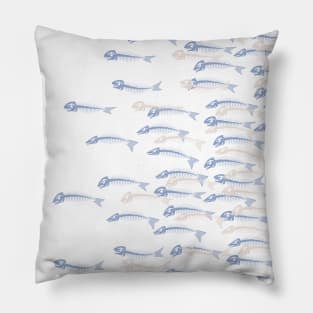 Anatomy Of A Fish - the whole school Pillow