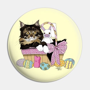 Easter Kitten Pin