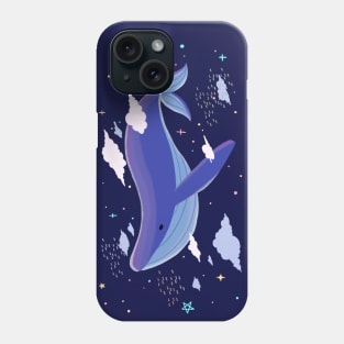 Flying Whale Star Phone Case